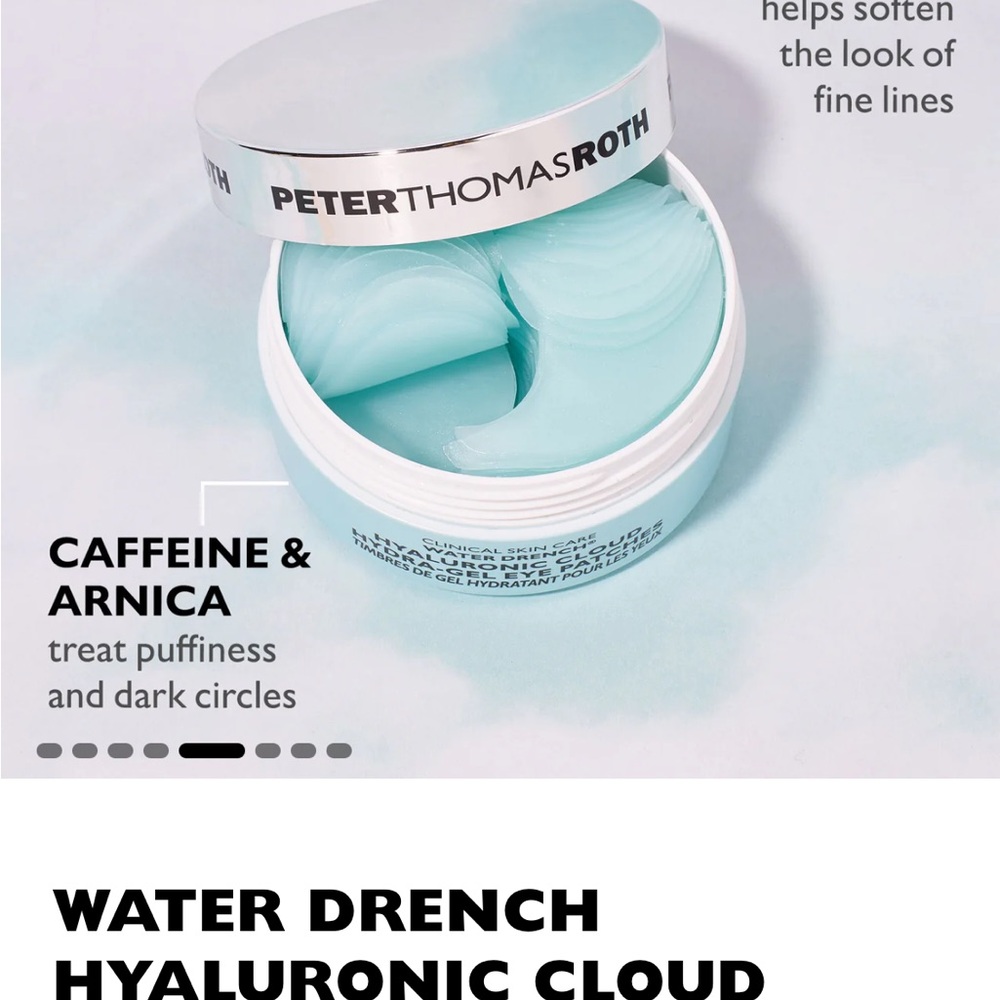 WATER DRENCH HYALURONIC CLOUD HYDRA-GEL EYE PATCHES - Picture 5 of 7